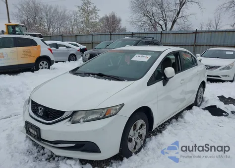 2013 Honda Civic Lx from USA, damaged, VIN 19XFB2F5XDE071822